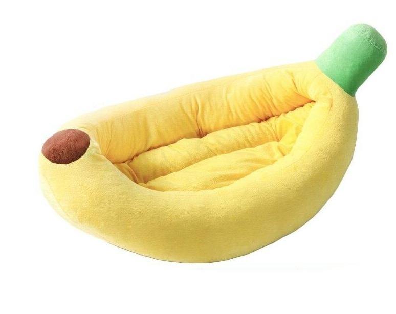Banana Dog Bed - Lovepawz