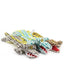 Crocodile Flat Squeaker Toy - Lovepawz