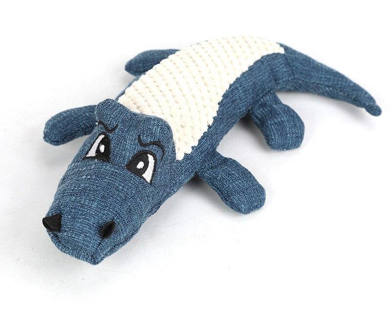 Crocodile Plush Squeaker - Lovepawz