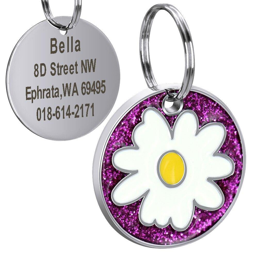 Round Flash Flower Tag - Lovepawz