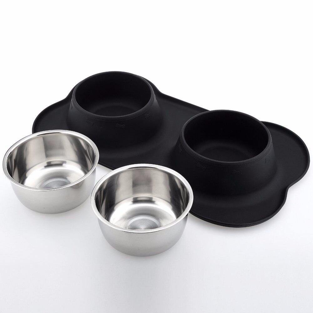 Stainless Steel Footprint Bowl - Lovepawz