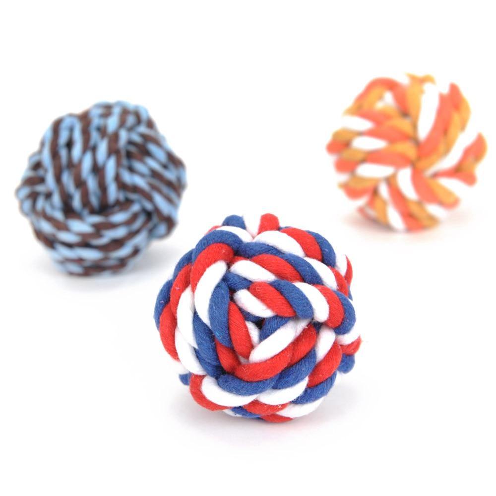 Rope and Ball Toys - Lovepawz