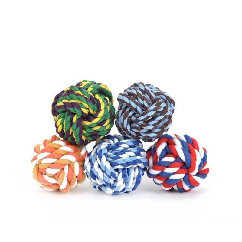 Rope and Ball Toys - Lovepawz