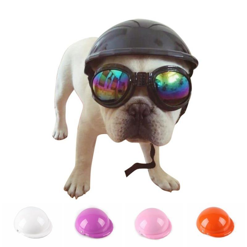 doxie motorcycle helmet Cool Dog Motorcycle Fashion Plastic Hat Helmet