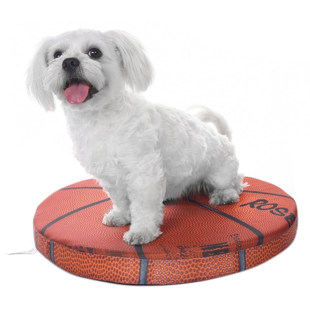 Basketball Shaped Dog Mat Cushion Bed - Lovepawz