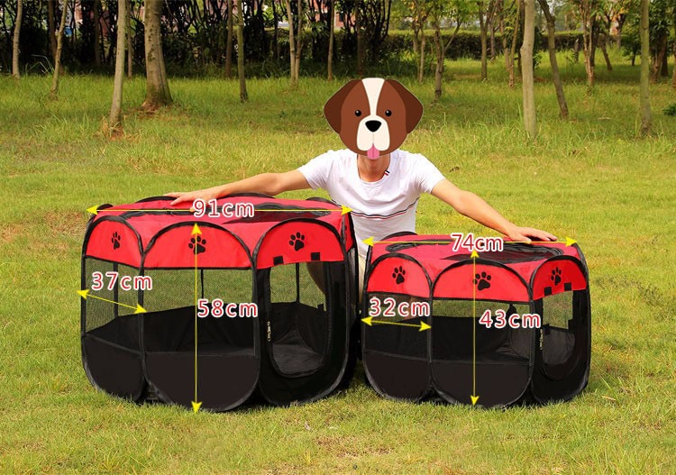 Foldable Pet Playpen - Lovepawz