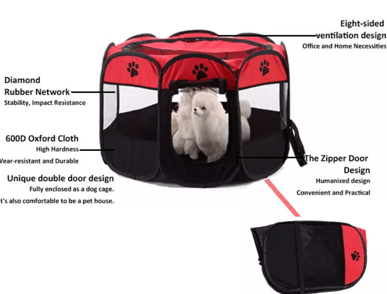 Foldable Pet Playpen - Lovepawz