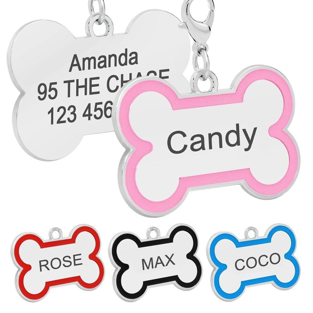 Bone Shaped Customized Tag - Lovepawz