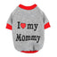 "I Love My Daddy/Mommy" Dog Autumn Sweatshirt - Lovepawz