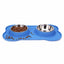 Stainless Steel Footprint Bowl - Lovepawz