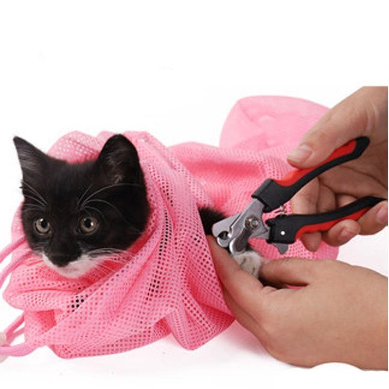 Ultimate Mesh Cat Shower Bag - Lovepawz