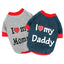 "I Love My Daddy/Mommy" Dog Autumn Sweatshirt - Lovepawz