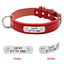 Personalized PU Leather Dog Collar - Lovepawz