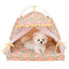 Portable Dog Pet Enclosed Indoor Tent House Bed - Lovepawz
