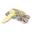 Crocodile Flat Squeaker Toy - Lovepawz