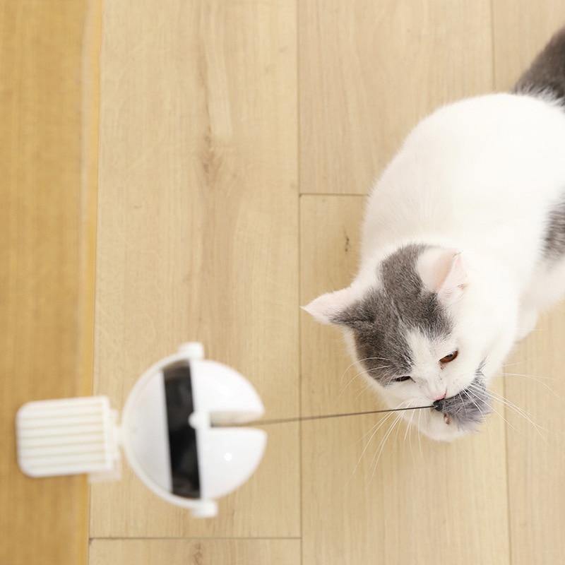 Lifting Cat Ball Interactive Automatic Ball Teaser Toy - Lovepawz