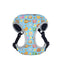 Reflective Anime Adjustable Blue Pikachu Cute Dog Harness and Leash - Lovepawz