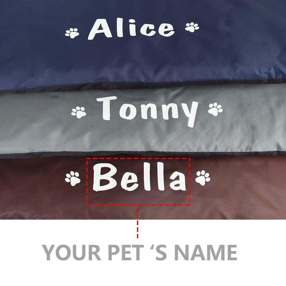 Personalized Dog Bed Custom Print Mat - Lovepawz