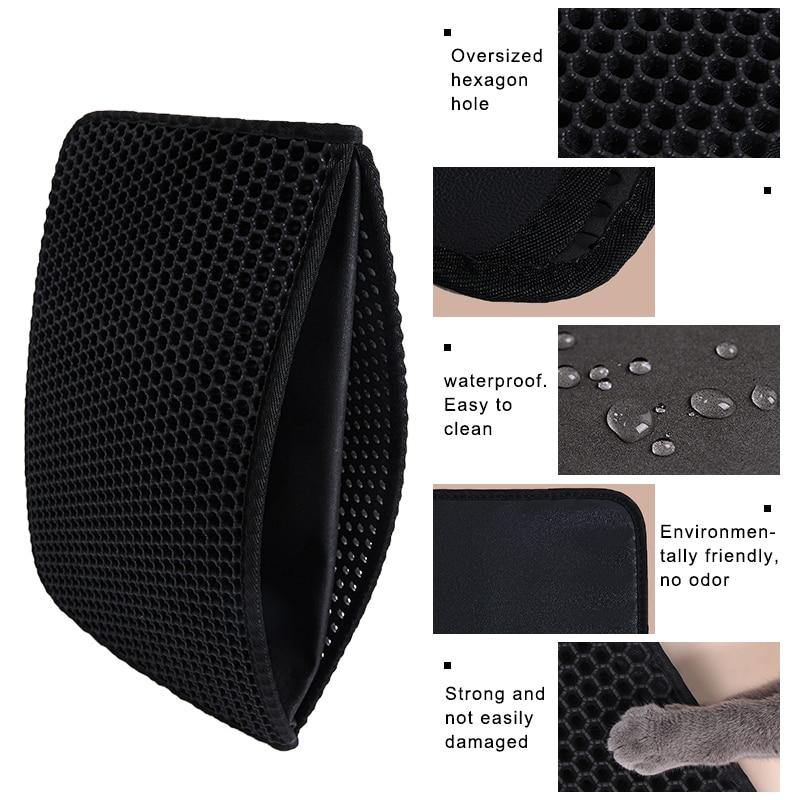 Premium EVA Cat Litter Mat - Lovepawz