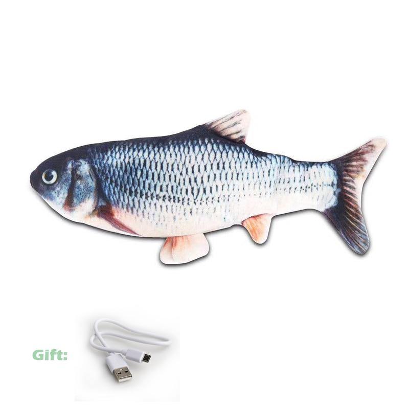 Cat Electric Fish Simulation Kitten Swing Dancing Catnip Toy - Lovepawz