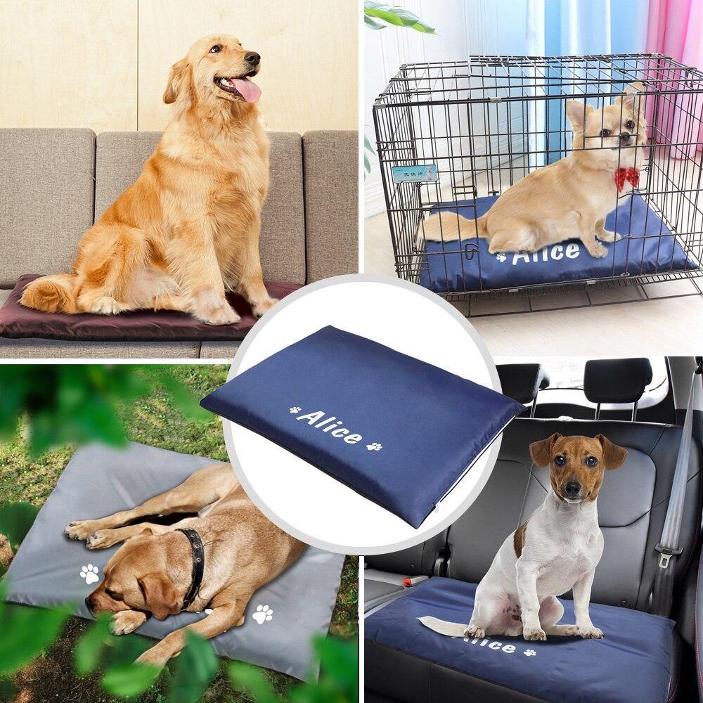 Personalized Dog Bed Custom Print Mat - Lovepawz
