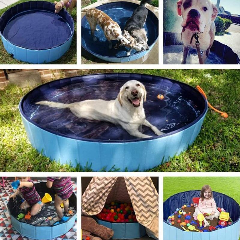 Foldable Pet Collapsible Swimming Pool - Lovepawz