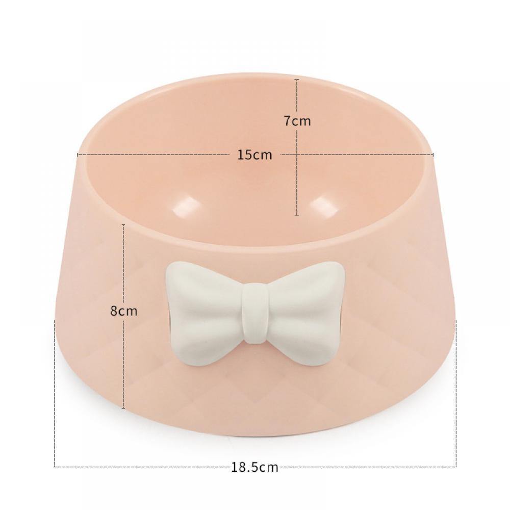 Custom Bowknot Pet Bowl - Lovepawz