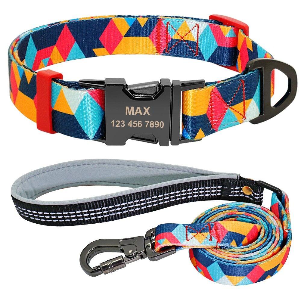 Personalized Cuban Leash Set - Lovepawz