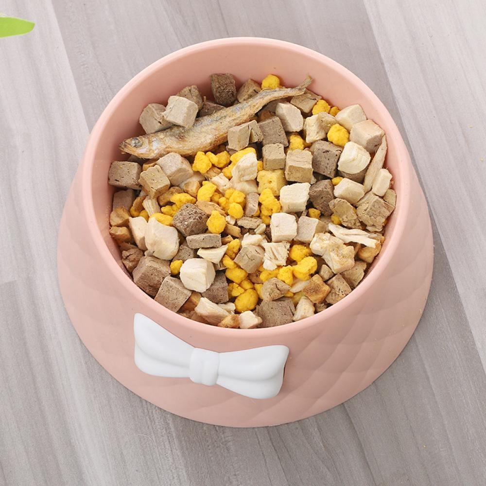 Custom Bowknot Pet Bowl - Lovepawz