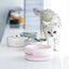 Marble Ceramic Heavy Dog Dish Bowl - Lovepawz