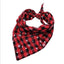 Snowflake Plaid Bandana - Lovepawz