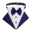 Formal Dog Puppy Tuxedo Bandana Collar With Bow Tie - Lovepawz