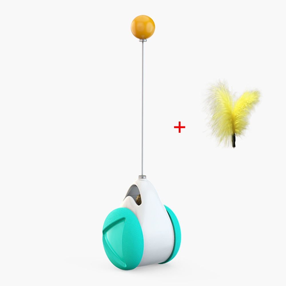 Tumbler Swing Toys for Cats Kitten Interactive Balance Cat Chasing Toy - Lovepawz