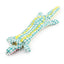 Crocodile Flat Squeaker Toy - Lovepawz