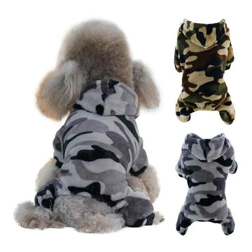 Camouflage Thick Dog Sweater - Lovepawz