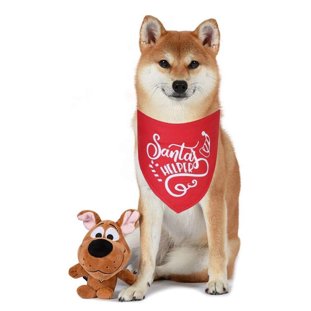 Christmas Themed Dog Bandanas Accessories - Lovepawz