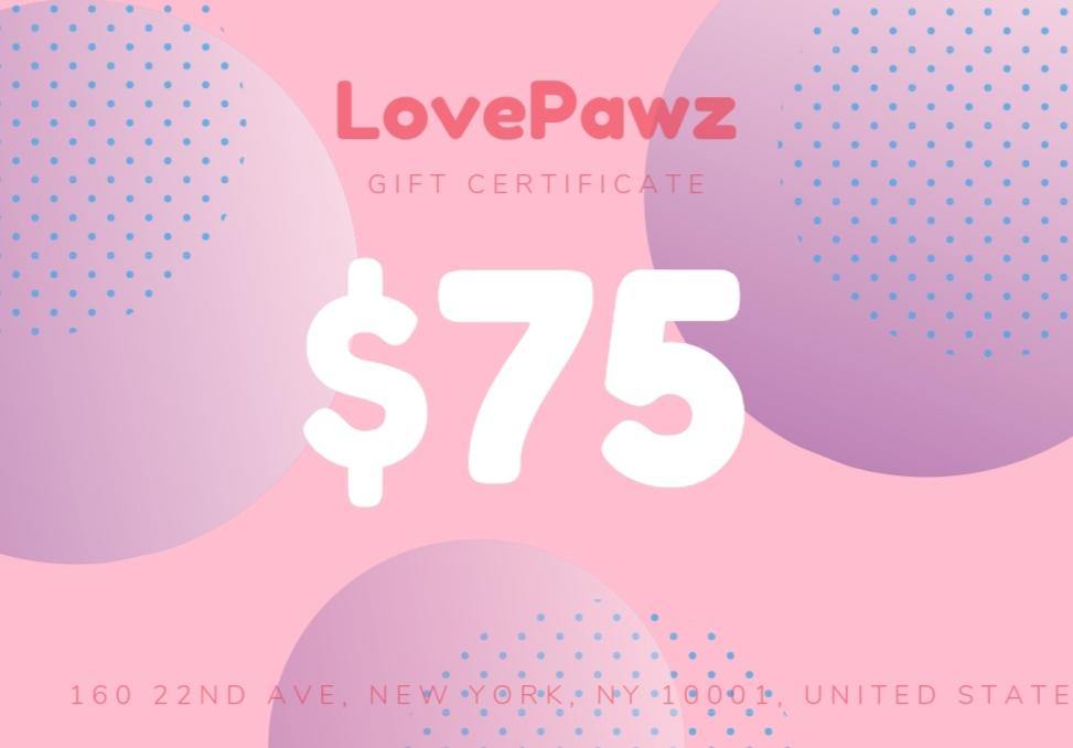 Lovepawz Gift Card - Lovepawz
