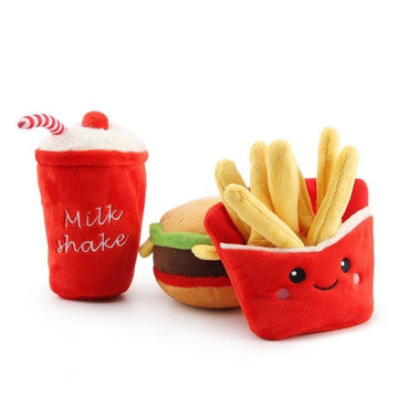 Food Plush Chew Toys - Lovepawz