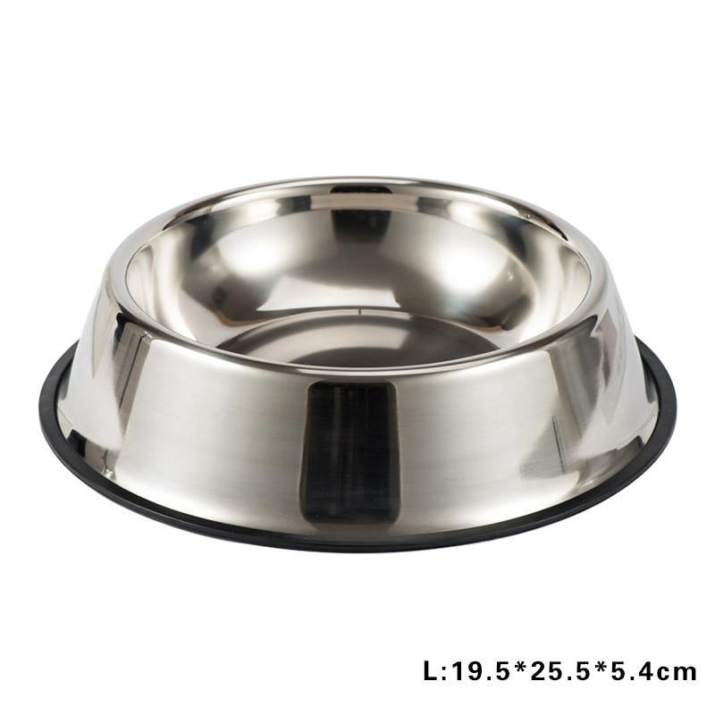Stainless Steel Non-Slip Bowl - Lovepawz