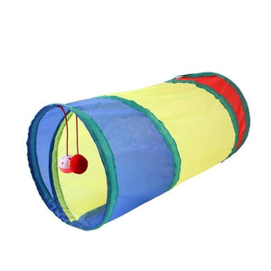 Foldable Cat Tunnel Tube Tent - Lovepawz