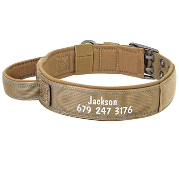 Custom Military Tactical Dog Collar - Lovepawz