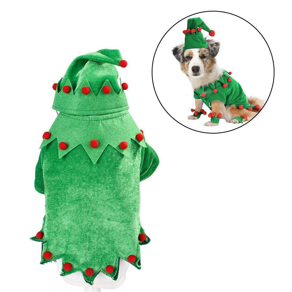 Christmas Elf Dog Costume - Lovepawz