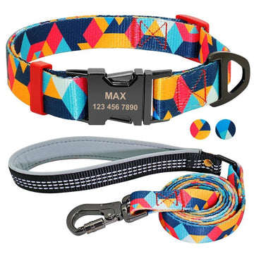 Personalized Cuban Leash Set - Lovepawz