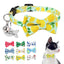 Cute Custom Printed Bowfish Cat Collar - Lovepawz