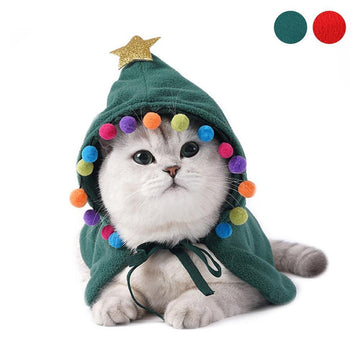 Christmas Cat Star Cape Costume - Lovepawz