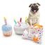 Birthday Ultimate Plush Chew Dog Toys - Lovepawz