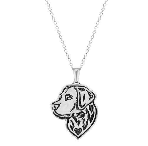 Dog Puppy Picture Pet Lovers Necklace Pendant - Lovepawz