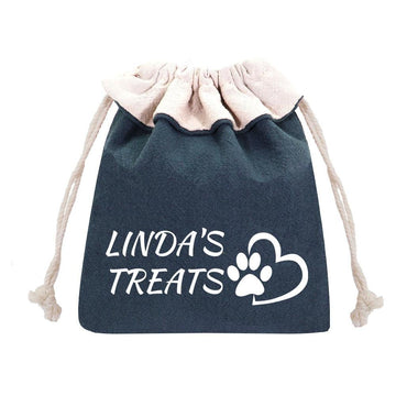 Personalized Custom Portable Dog Treat Snack Bags - Lovepawz