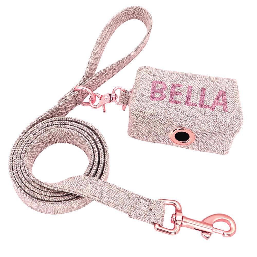 Personalized Dog Garbage Bag and Leash Set - Lovepawz