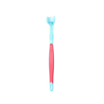 Pet ThreeHead Multi-angle Toothbrush - Lovepawz